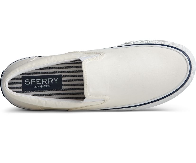 Zapatillas Sperry Striper II Slip On Blancas | TOKQZH649