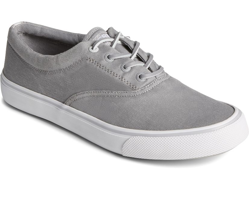 Zapatillas Sperry Striper II Twill CVO Gris | PRMFQZ609