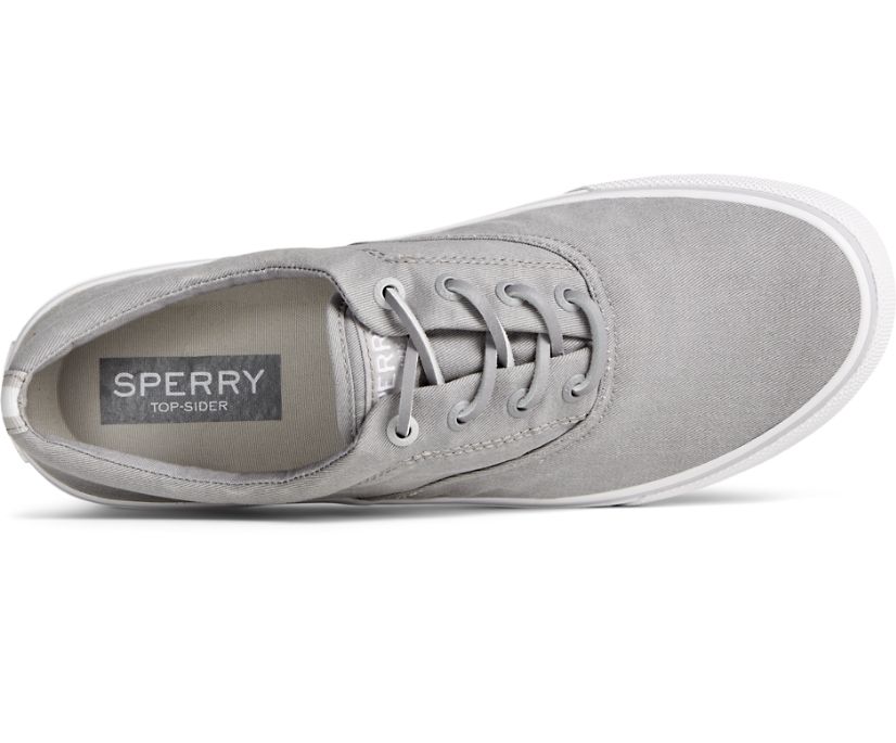 Zapatillas Sperry Striper II Twill CVO Gris | PRMFQZ609