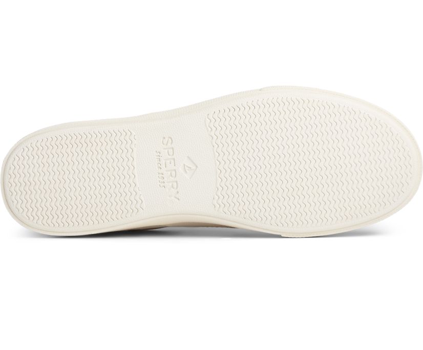 Zapatillas Sperry Striper PLUSHWAVE CVO Cuero Blancas | VBSXZD136