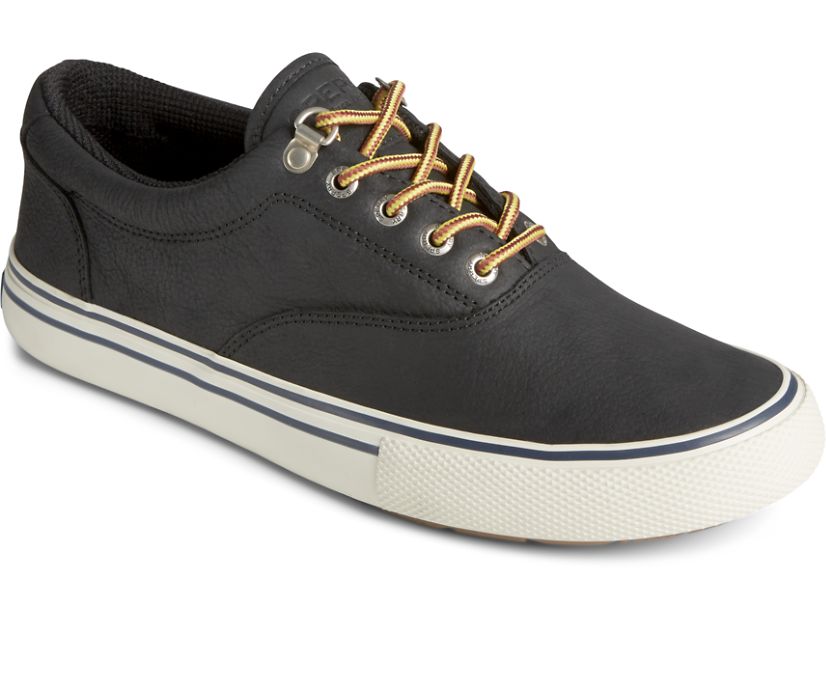 Zapatillas Sperry Striper Storm CVO Cuero Negras | ZJCAOF264