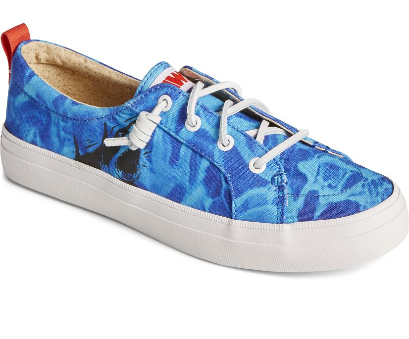 Zapatillas Sperry x JAWS Crest Vibe Shark Azules | ZANVET397