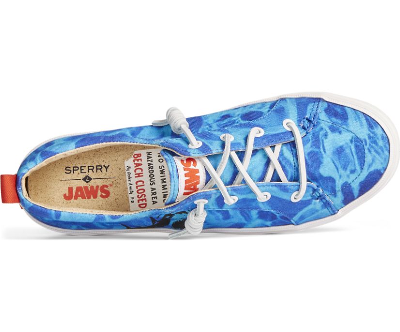 Zapatillas Sperry x JAWS Crest Vibe Shark Azules | ZANVET397