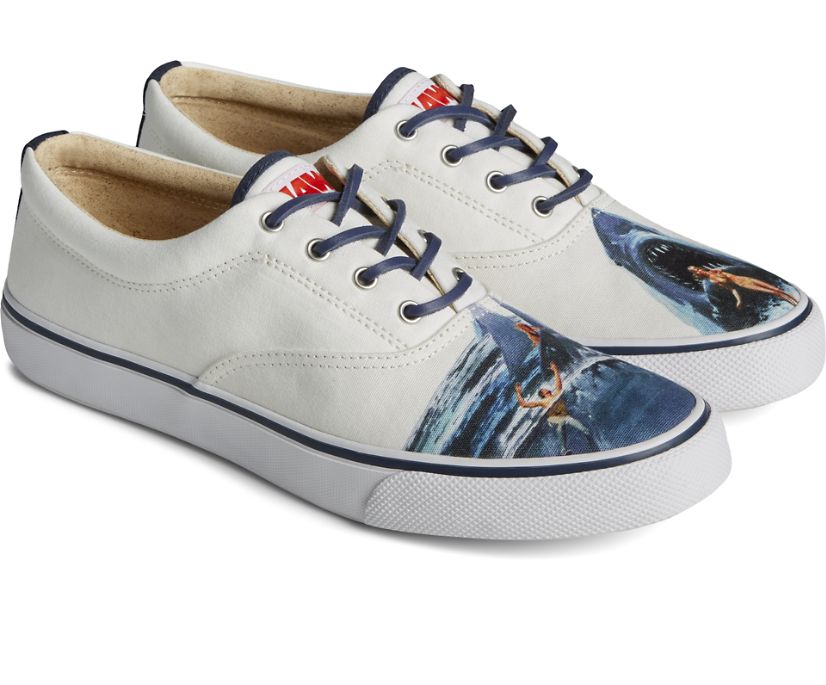 Zapatillas Sperry x JAWS Striper II CVO Blancas | RXLINJ859