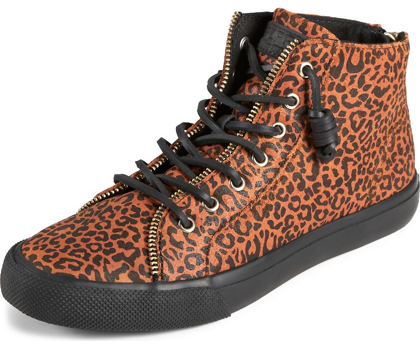 Zapatillas Sperry x Rebecca Minkoff High Top Leopardo | UBWVAT896