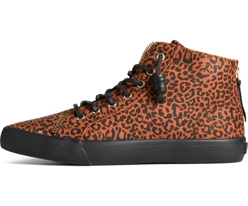 Zapatillas Sperry x Rebecca Minkoff High Top Leopardo | UBWVAT896