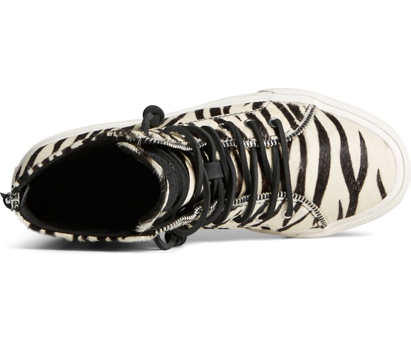 Zapatillas Sperry x Rebecca Minkoff High Top Negras Blancas | VUDMLY645