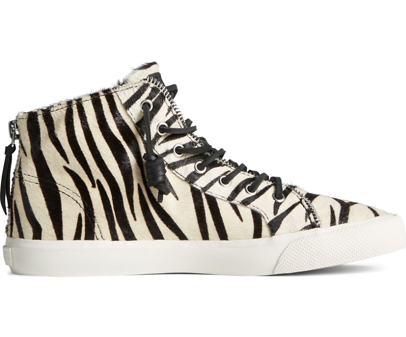 Zapatillas Sperry x Rebecca Minkoff High Top Negras Blancas | VUDMLY645