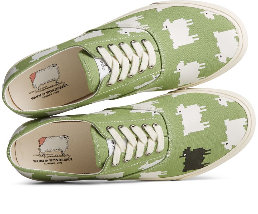 Zapatillas Sperry x Warm & Wonderful Cloud CVO Verde | ECGQLV256