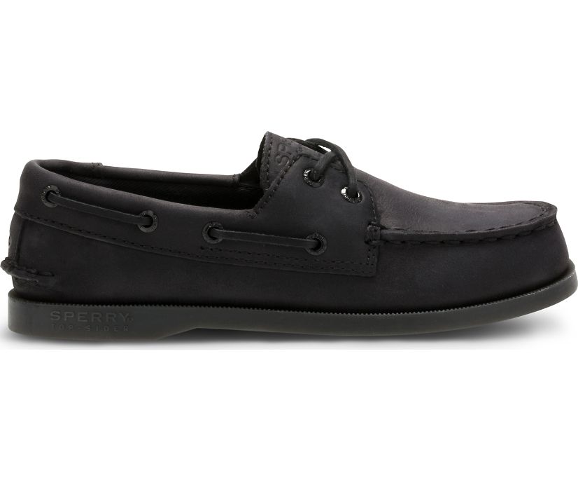 Zapatos del Barco Sperry Authentic Original Negras | APEZWL174