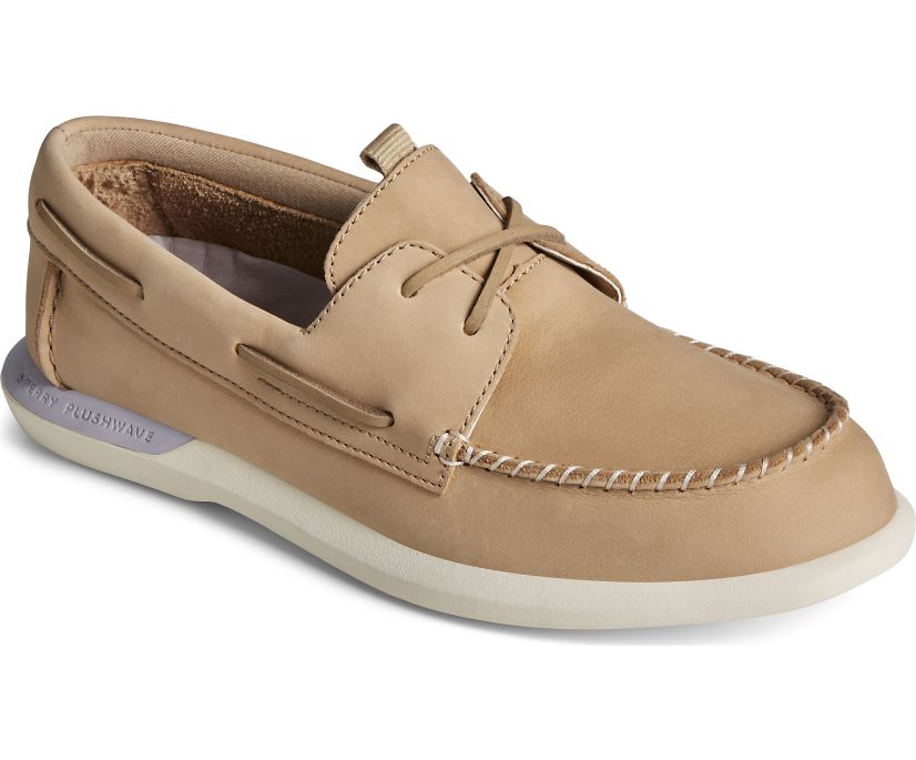 Zapatos del Barco Sperry Authentic Original PLUSHWAVE 2.0 Blancas | BKNUIO023