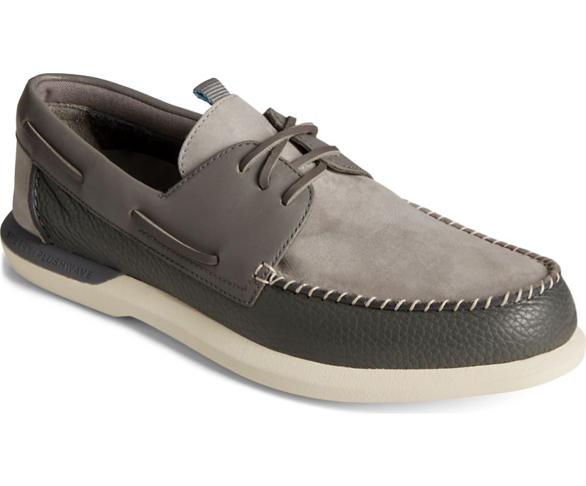 Zapatos del Barco Sperry Authentic Original PLUSHWAVE 2.0 Gris | CWANJL385