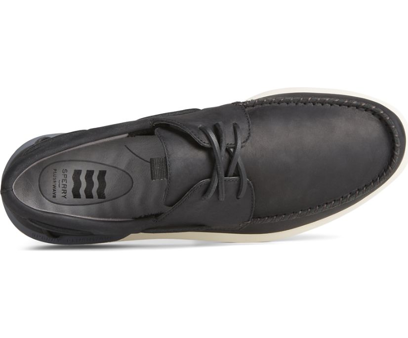 Zapatos del Barco Sperry Authentic Original PLUSHWAVE 2.0 Negras | EQPYNX740