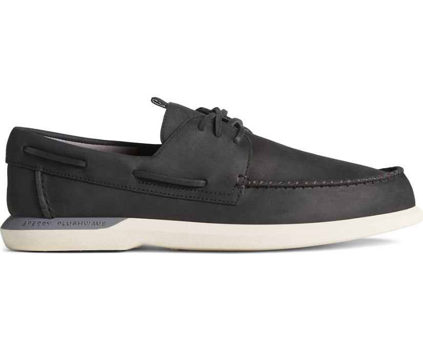 Zapatos del Barco Sperry Authentic Original PLUSHWAVE 2.0 Negras | EQPYNX740