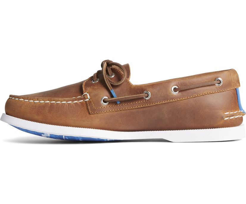 Zapatos del Barco Sperry Authentic Original Marrones | GUPOSI470