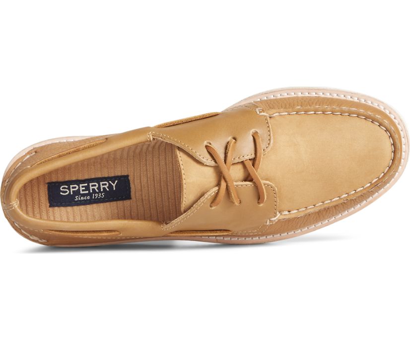 Zapatos del Barco Sperry Authentic Original Vibram 3-Eye Marrones | KPXJOH369