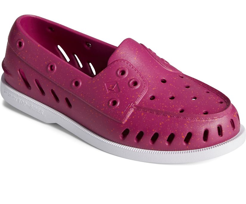 Zapatos del Barco Sperry Authentic Original Float Speckled Rojas | LMUPCS486