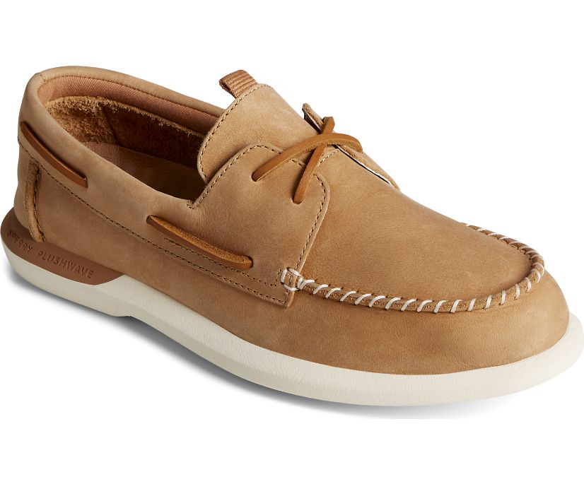 Zapatos del Barco Sperry Authentic Original PLUSHWAVE 2.0 Marrones | LTODHA560