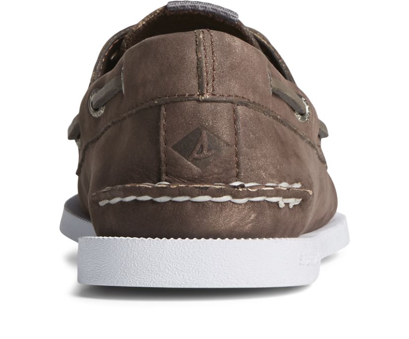 Zapatos del Barco Sperry Authentic Original Nubuck Marrones | OIJDZN182