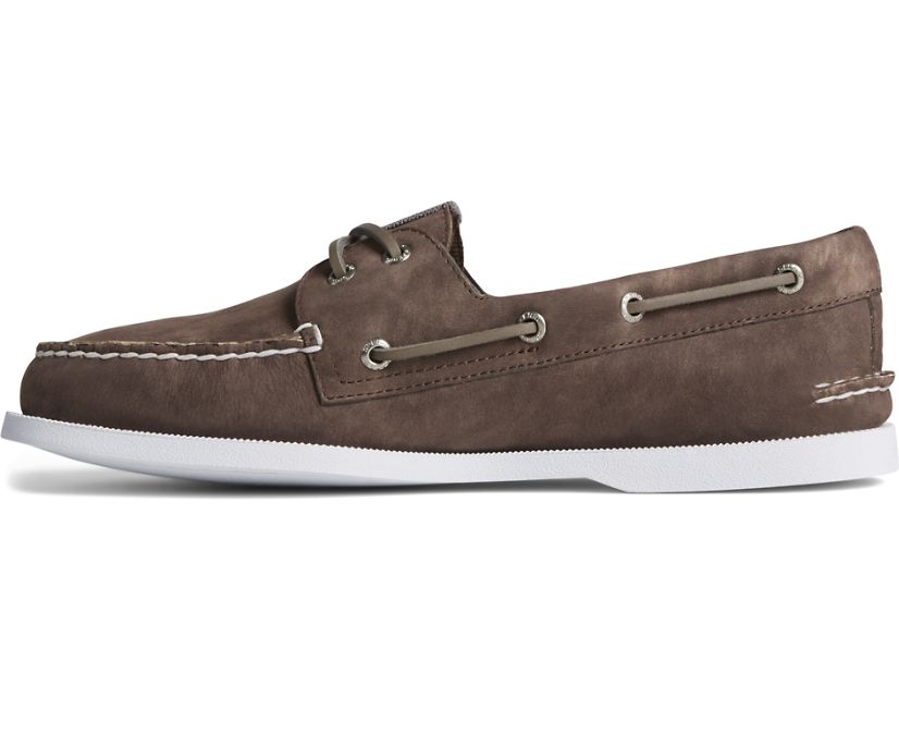 Zapatos del Barco Sperry Authentic Original Nubuck Marrones | OIJDZN182