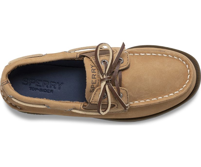 Zapatos del Barco Sperry Authentic Original Slip On Marrones | PKUEOV617