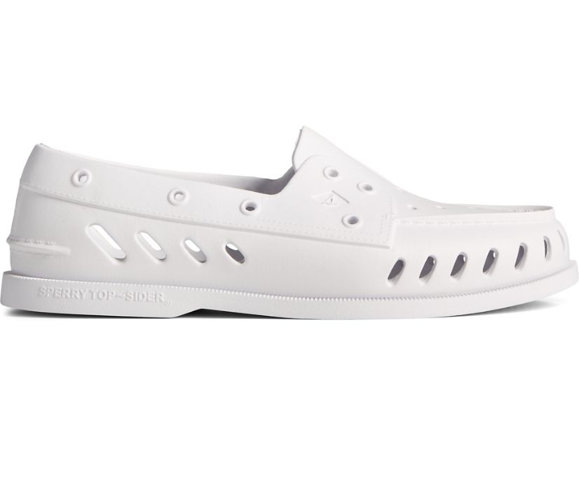 Zapatos del Barco Sperry Authentic Original Float Blancas | STFEZQ836