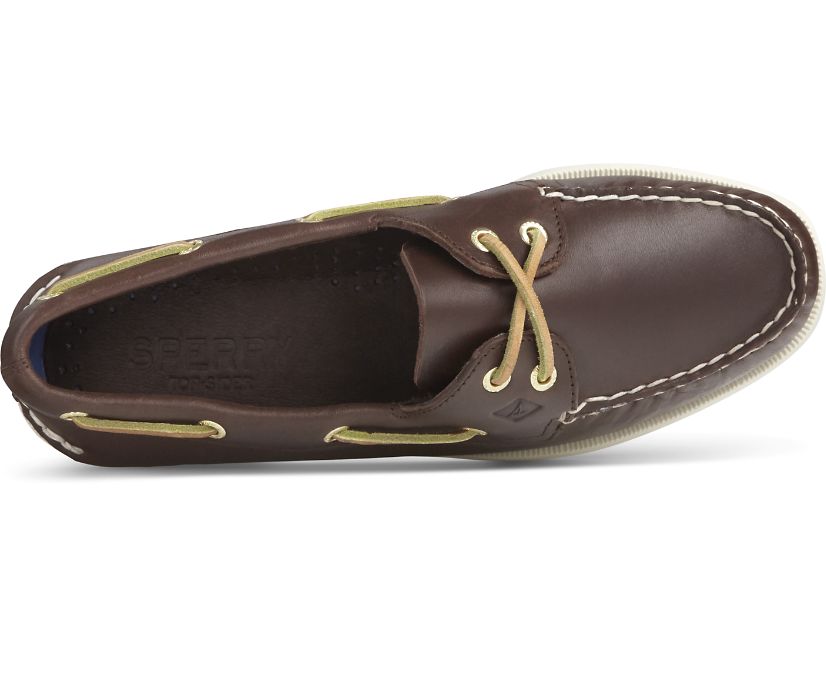 Zapatos del Barco Sperry Authentic Original Marrones | SWCQIA036