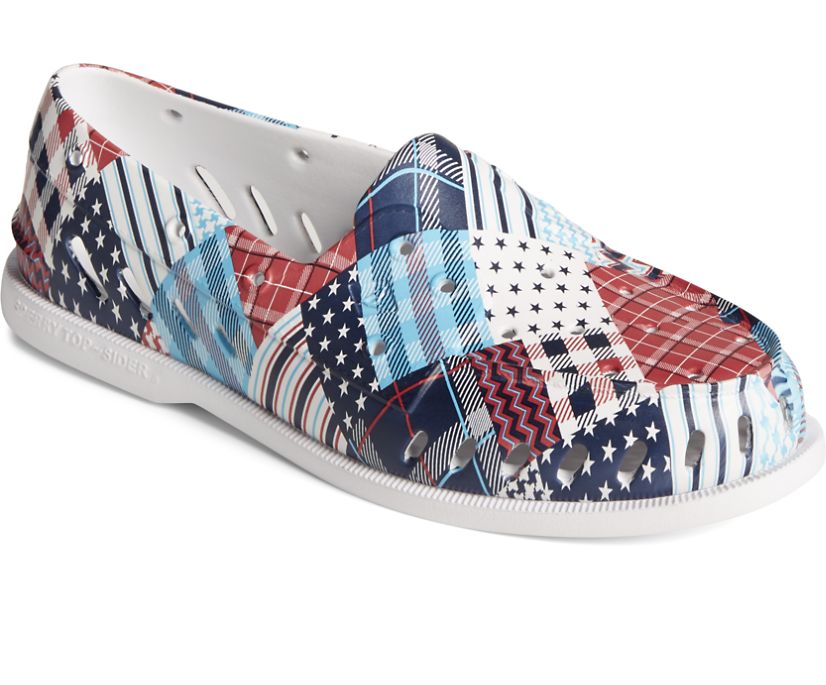 Zapatos del Barco Sperry Authentic Original Float Americana Azules Multicolor | TEZBFK851