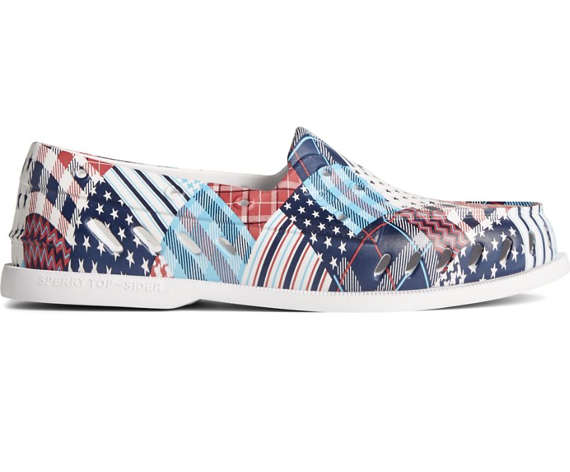 Zapatos del Barco Sperry Authentic Original Float Americana Azules Multicolor | TEZBFK851