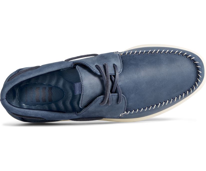 Zapatos del Barco Sperry Authentic Original PLUSHWAVE 2.0 Azul Marino | YUFWQX506