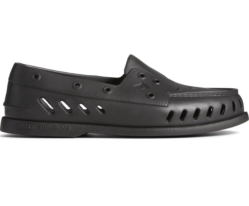 Zapatos del Barco Sperry Authentic Original Float Negras | ZBVYNH715