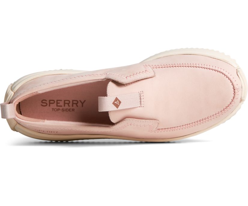 Zapatos del Barco Sperry Boat Runner Cuero Rosas | VOYPZA541