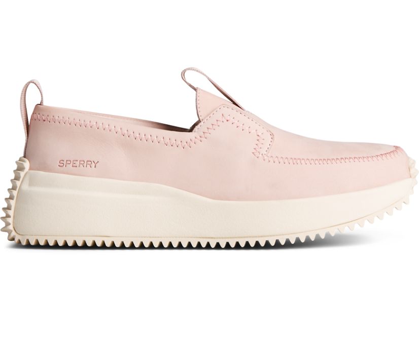 Zapatos del Barco Sperry Boat Runner Cuero Rosas | VOYPZA541