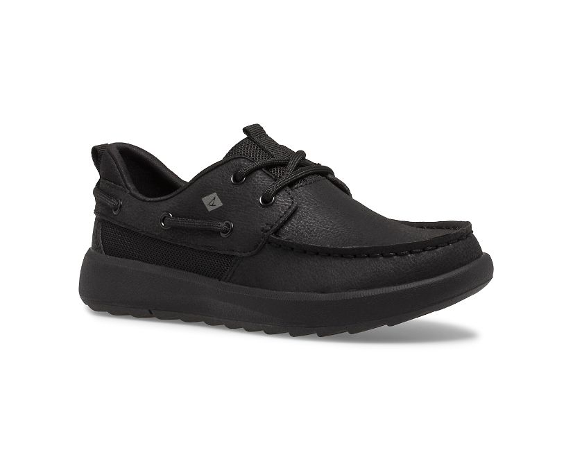 Zapatos del Barco Sperry Fairwater PLUSHWAVE Negras | ASIJEP804