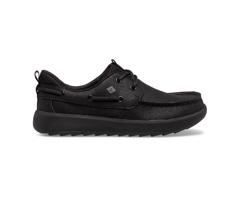 Zapatos del Barco Sperry Fairwater PLUSHWAVE Negras | ASIJEP804