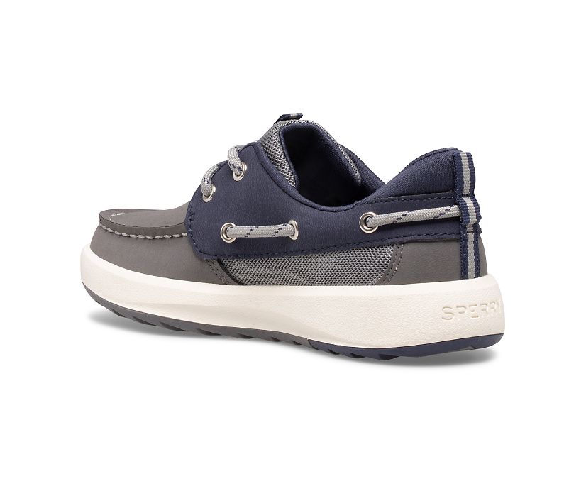 Zapatos del Barco Sperry Fairwater PLUSHWAVE Gris Azul Marino | ZHJULM072