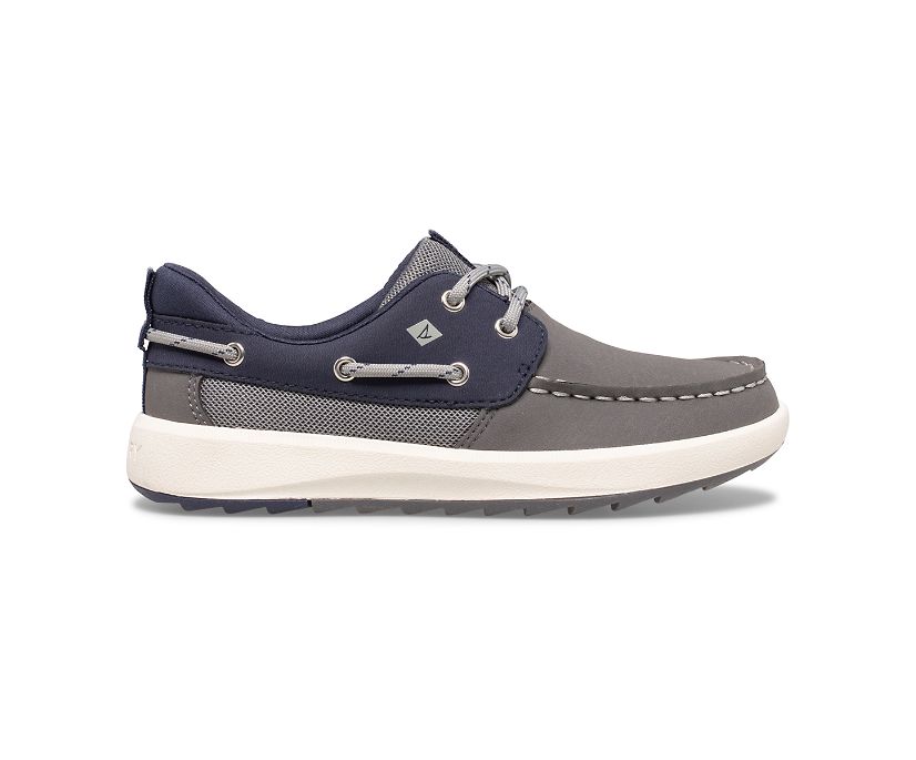 Zapatos del Barco Sperry Fairwater PLUSHWAVE Gris Azul Marino | ZHJULM072