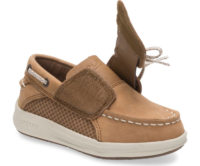 Zapatos del Barco Sperry Gamefish Junior Marrones Oscuro | QAPTBN234