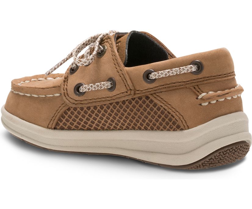 Zapatos del Barco Sperry Gamefish Junior Marrones Oscuro | QAPTBN234