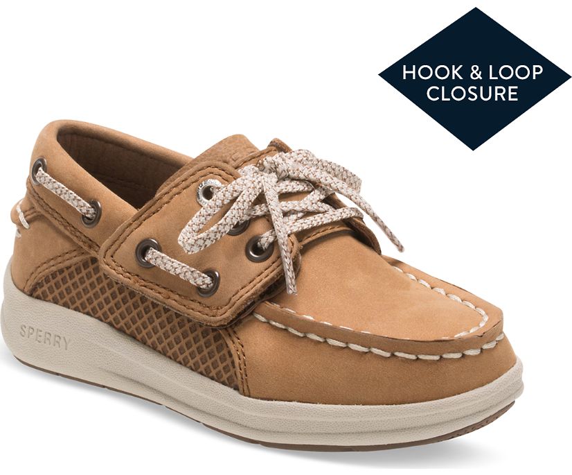 Zapatos del Barco Sperry Gamefish Junior Marrones Oscuro | SUYWOV692