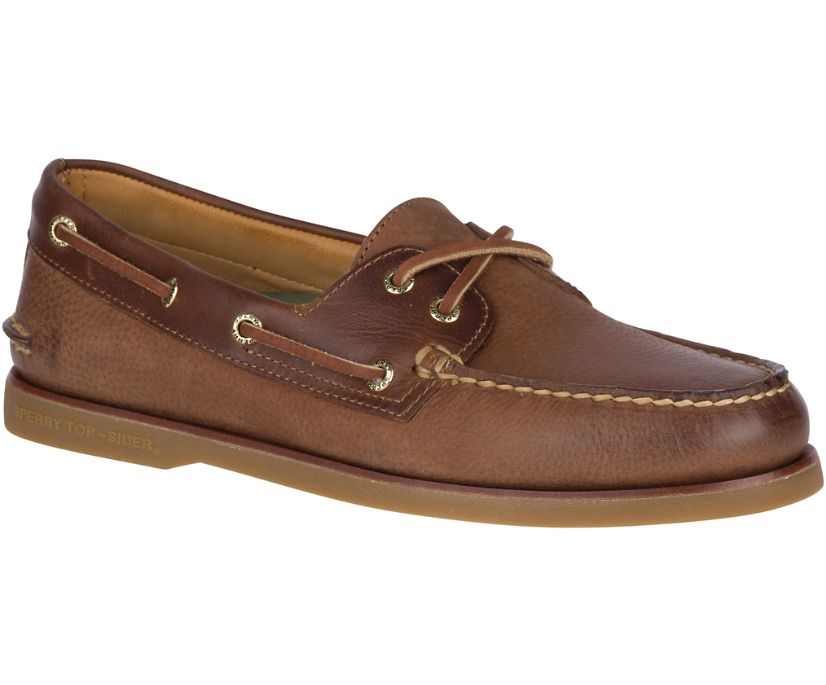 Zapatos del Barco Sperry Gold Cup Authentic Original Rivingston Marrones | BUXTEK028