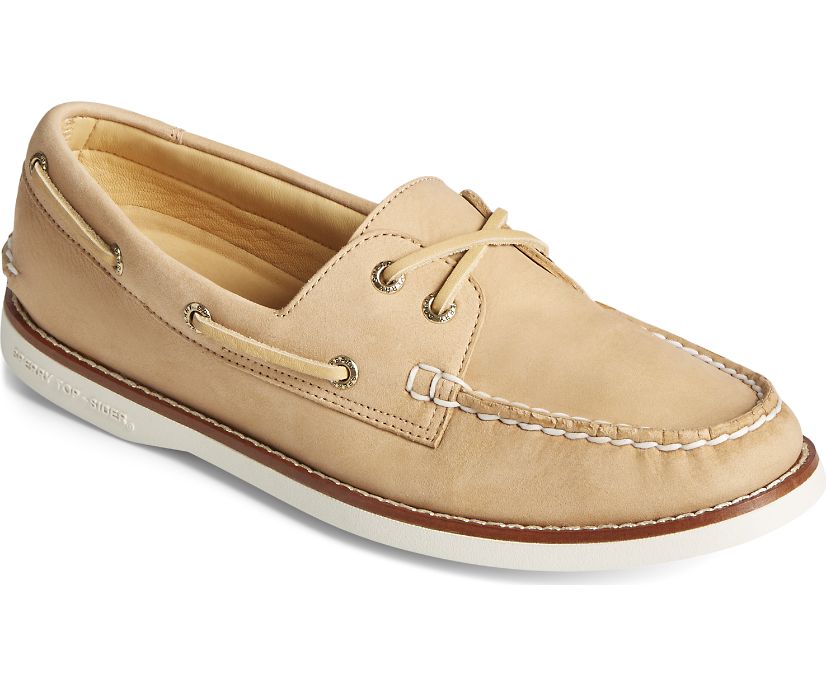 Zapatos del Barco Sperry Gold Cup Authentic Original Montana Marrones | GLMOVY915