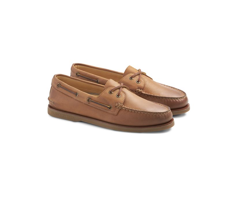 Zapatos del Barco Sperry Gold Cup Authentic Original Marrones | KHVSFI528