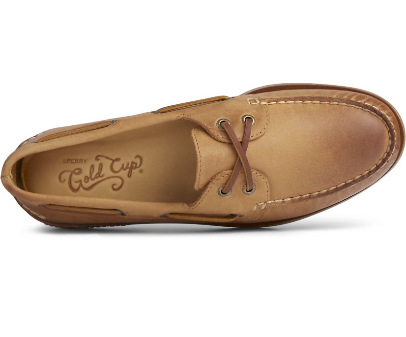 Zapatos del Barco Sperry Gold Cup Authentic Original Marrones | KHVSFI528