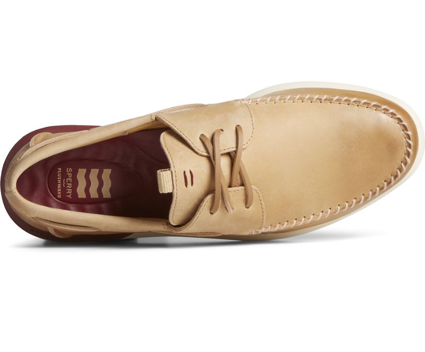 Zapatos del Barco Sperry Gold Cup Authentic Original PLUSHWAVE 2.0 Marrones | WBRHSP928