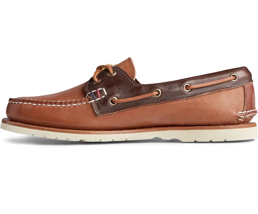 Zapatos del Barco Sperry Gold Cup Handcrafted in Maine Marrones | FDLECS612