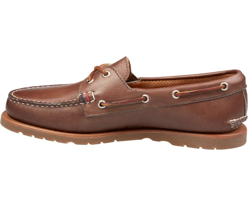 Zapatos del Barco Sperry Gold Cup Handcrafted in Maine Authentic Original Marrones | JRMPVY389