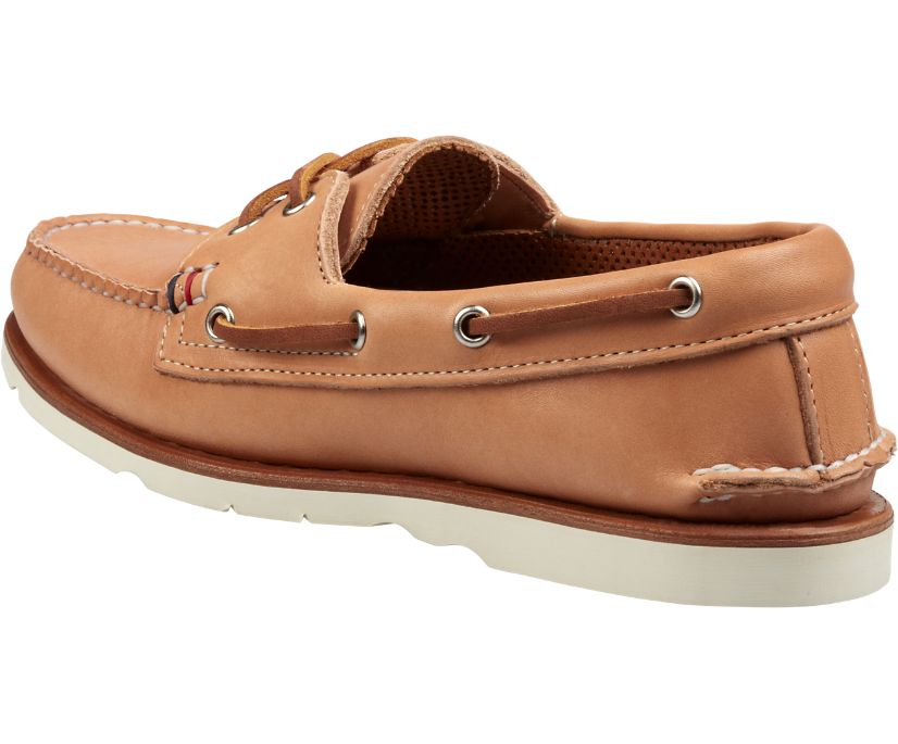 Zapatos del Barco Sperry Gold Cup Handcrafted in Maine Authentic Original Beige | JZRUWG053