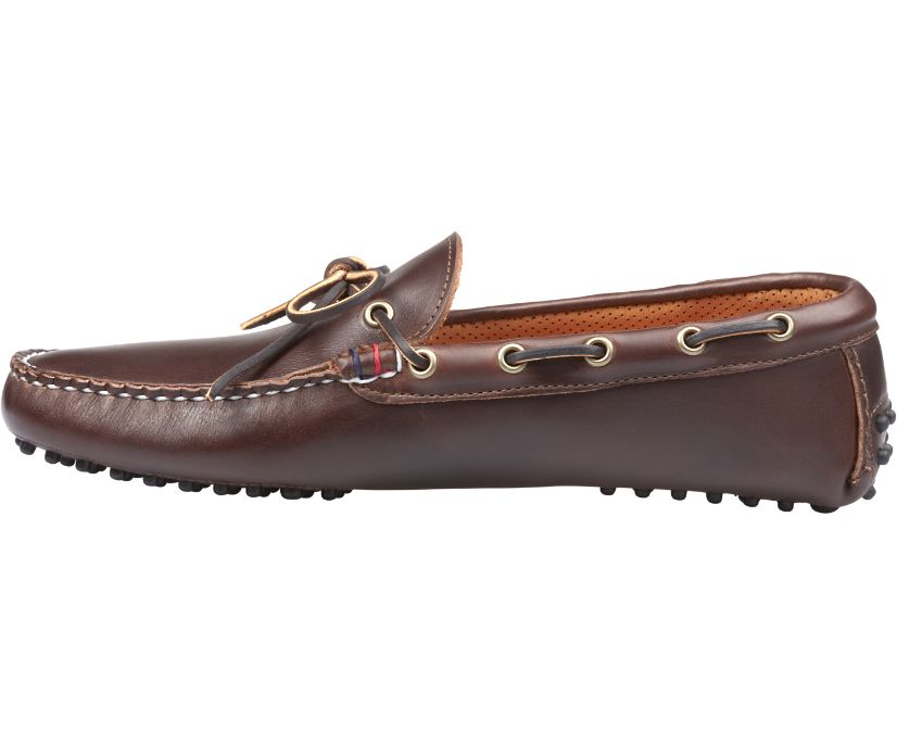 Zapatos del Barco Sperry Gold Cup Handcrafted in Maine 1-Eye Driver Marrones | KIHFVT683