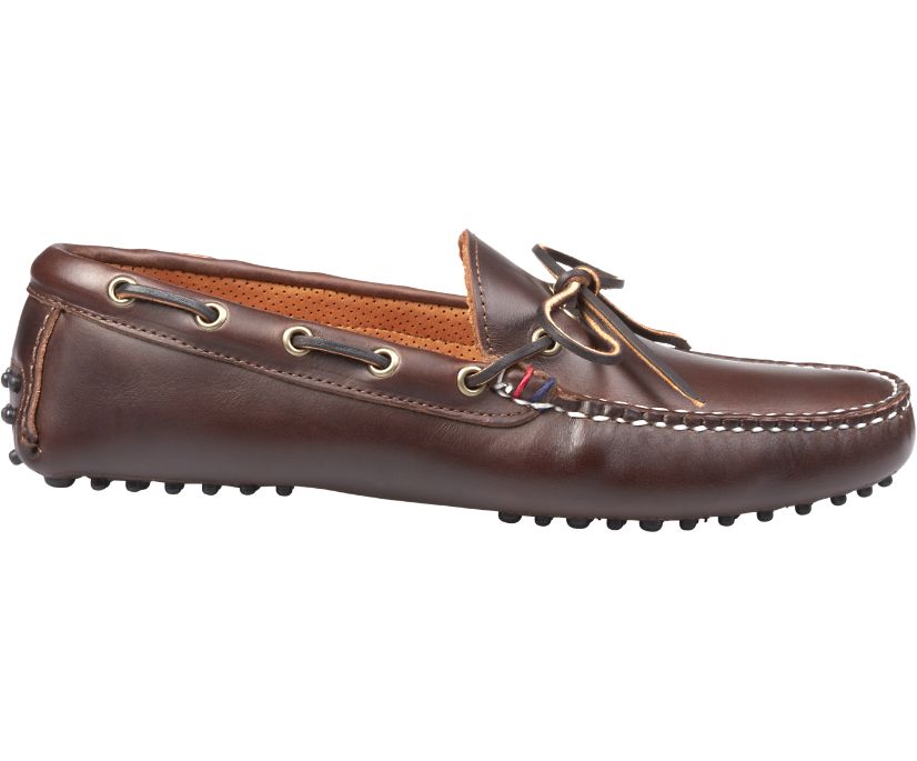 Zapatos del Barco Sperry Gold Cup Handcrafted in Maine 1-Eye Driver Marrones | KIHFVT683